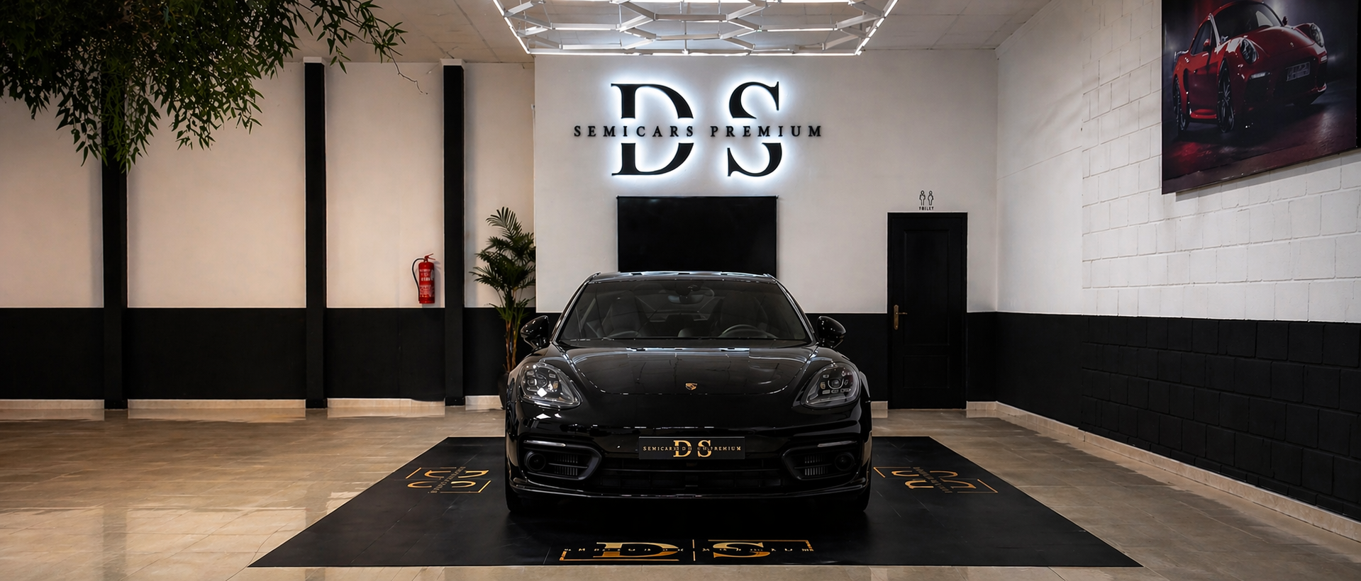 Porsche Panamera Sport Turismo 4 E-Hybrid Negro listo para enviar a toda España